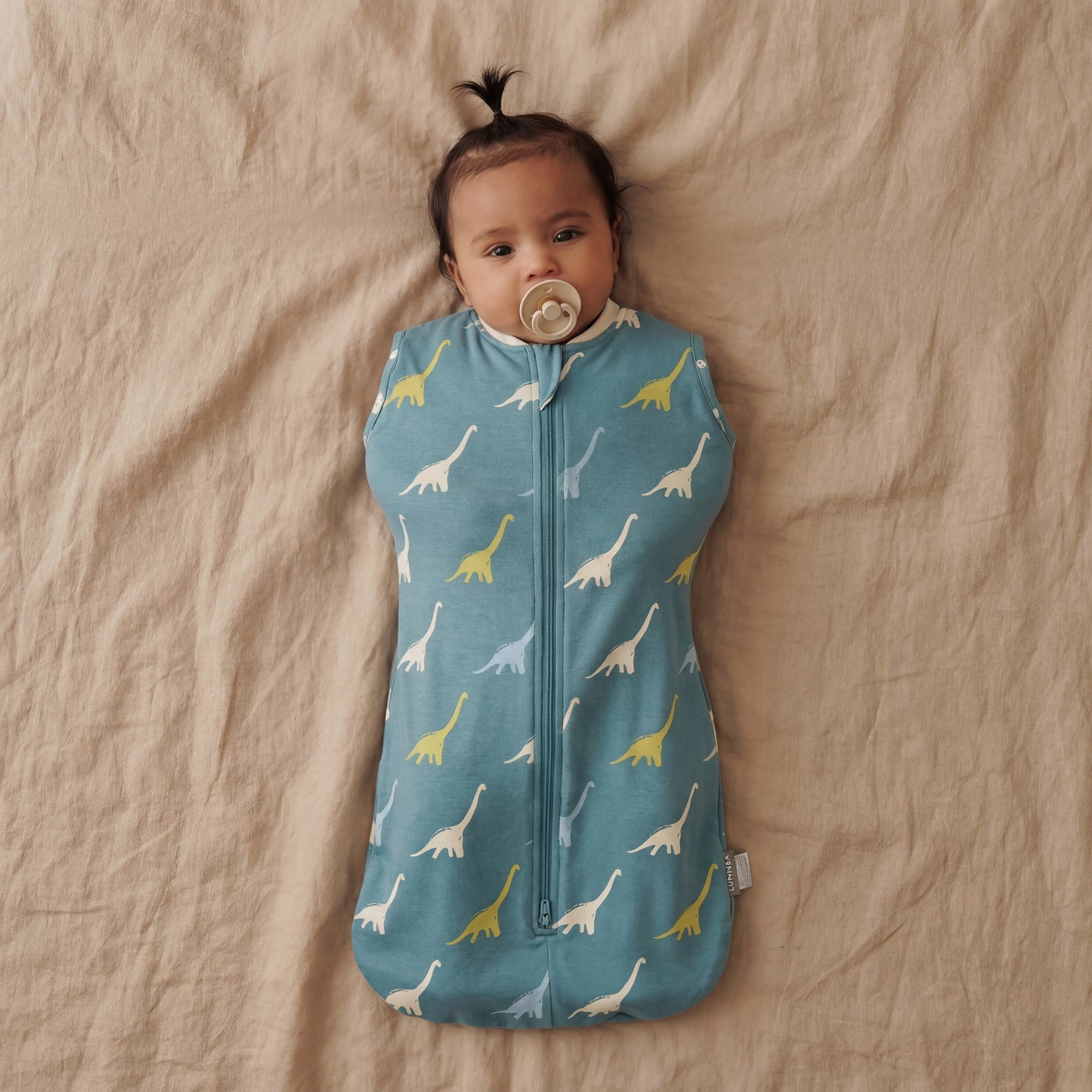 Baby Sleeping Bag Newborn Baby Swaddle Sleeveless Sleep Sack Summer Thin 100% Cotton Soft 2-Ways Zipper Diaper Changing Bag