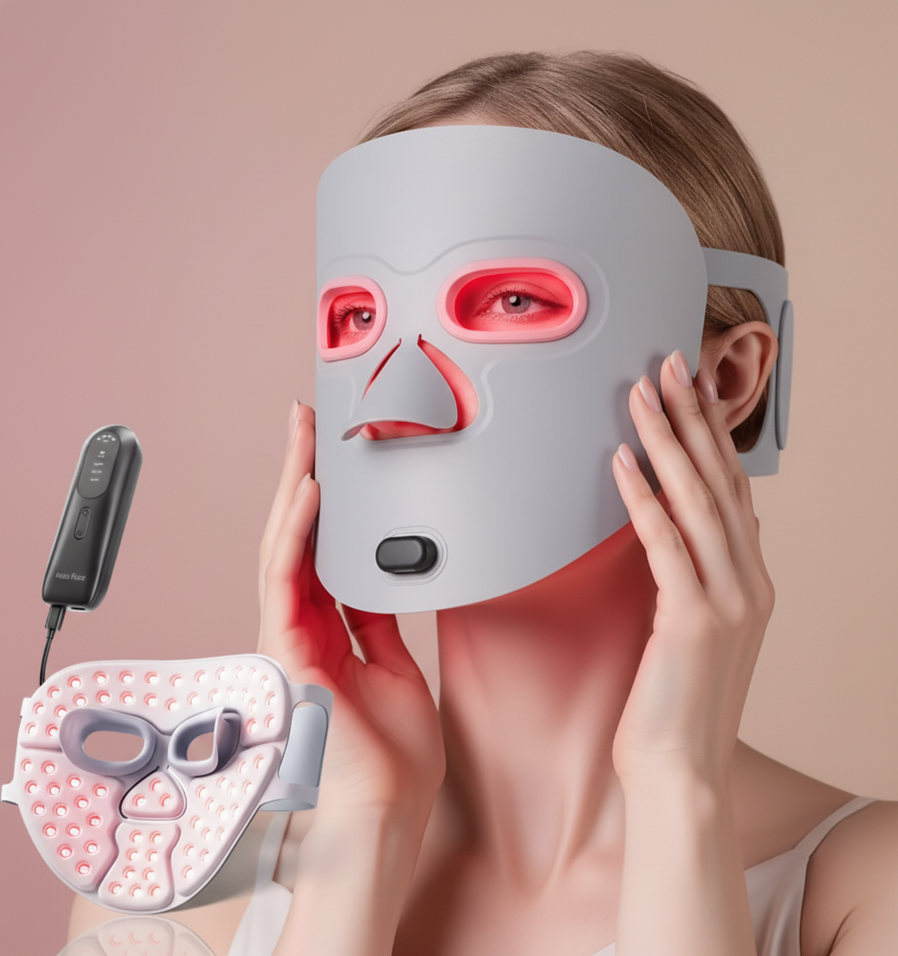 VELORÉ GlowMask™ – Draadloos LED Gezichtsmasker